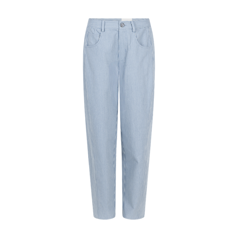 Mirella pants light blue stripe- another label