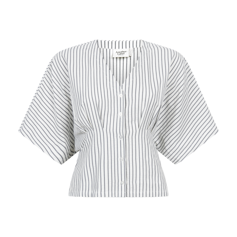 cila shirt naval stripe - another label