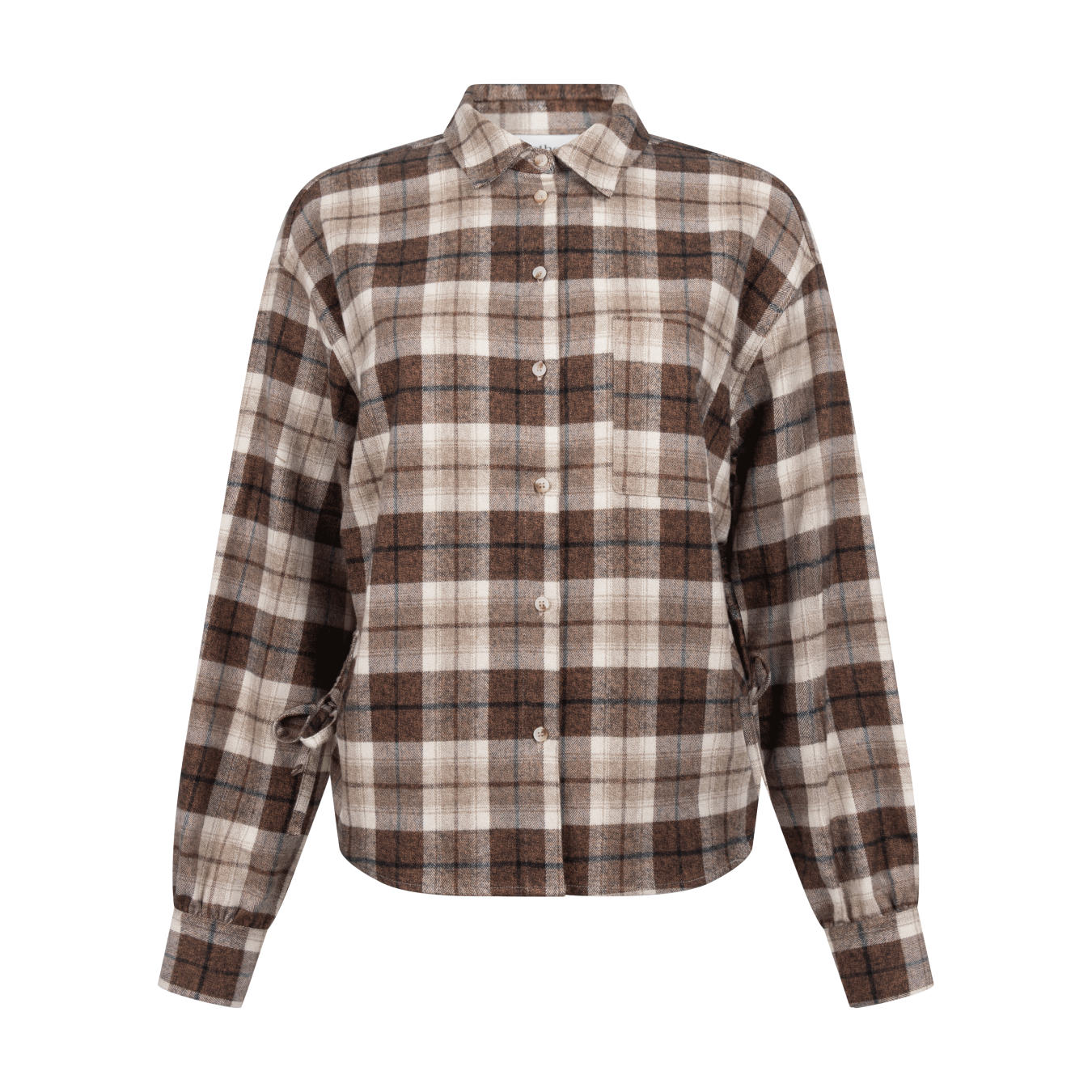 Adrienne check shirt - another label