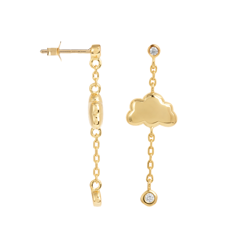 single head in the clouds stud - Anna+Nina