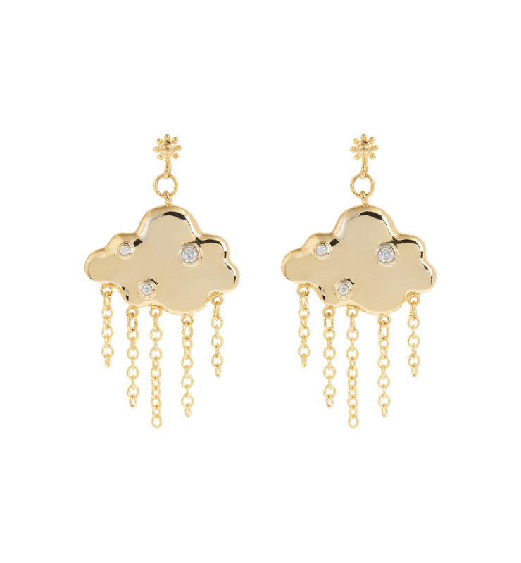 Heads in the clouds stud earrings - Anna+Nina