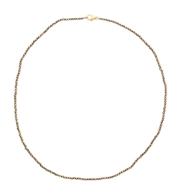 Fine Coﬀee Bean Necklace - Anna+Nina