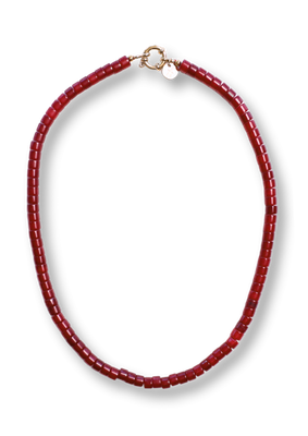 Moos burgundy necklace - Bonnie studios