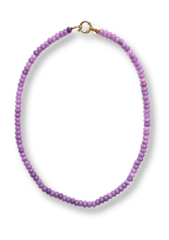 Roger lila necklace - bonnie studios