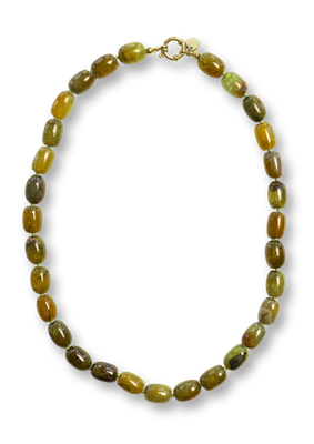 bobby forest green necklace - bonnie studios