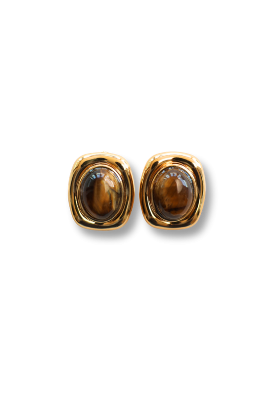 fall gold earrings - bonnie studios