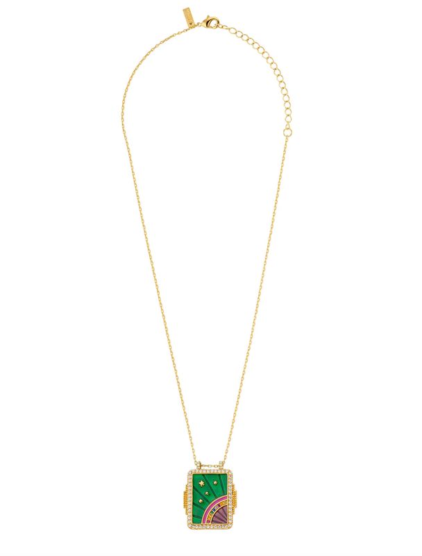 green rainbow Boheme ketting - mya bay