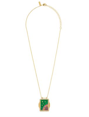 green rainbow Boheme ketting - mya bay