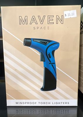 Maven space windproof torch, dark blue