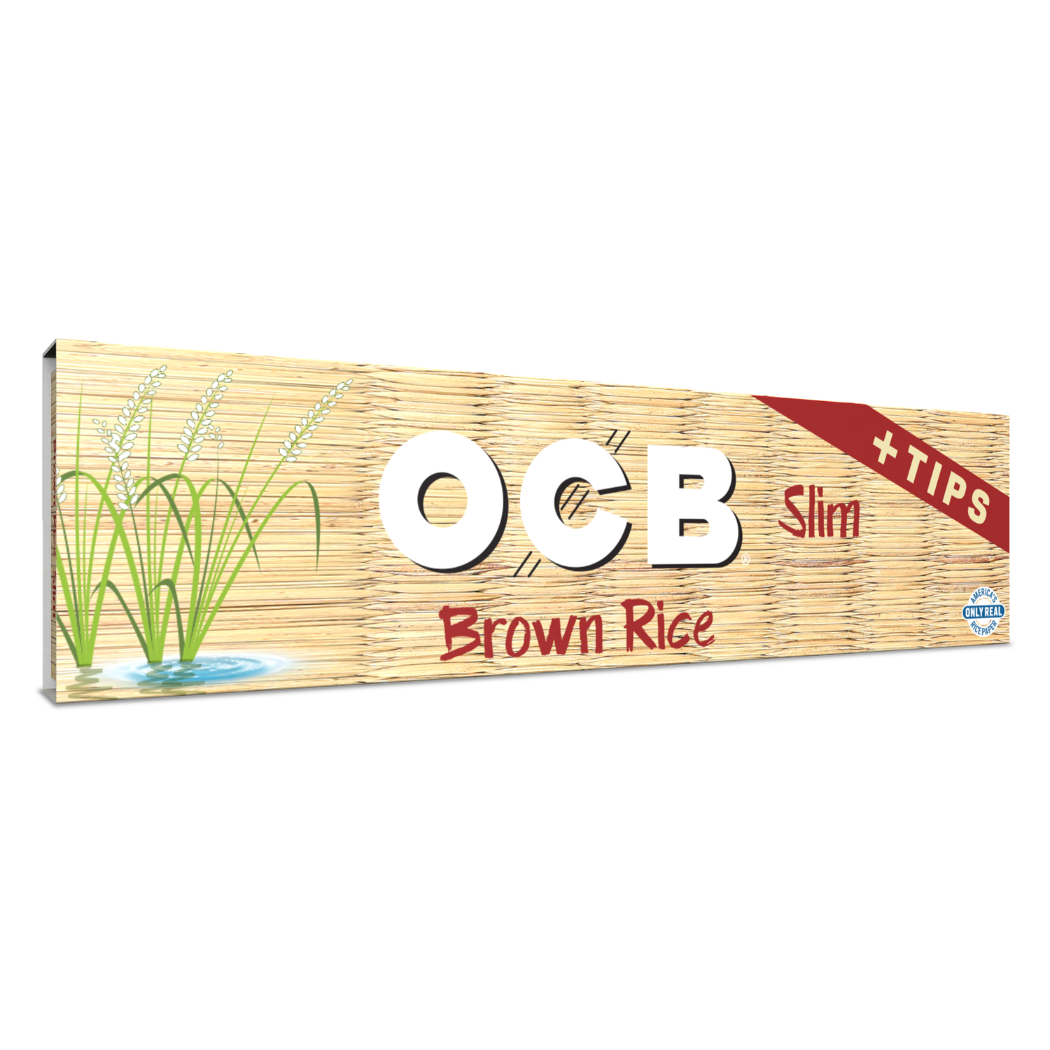 OCB BROWN RICE SLIM +tips
