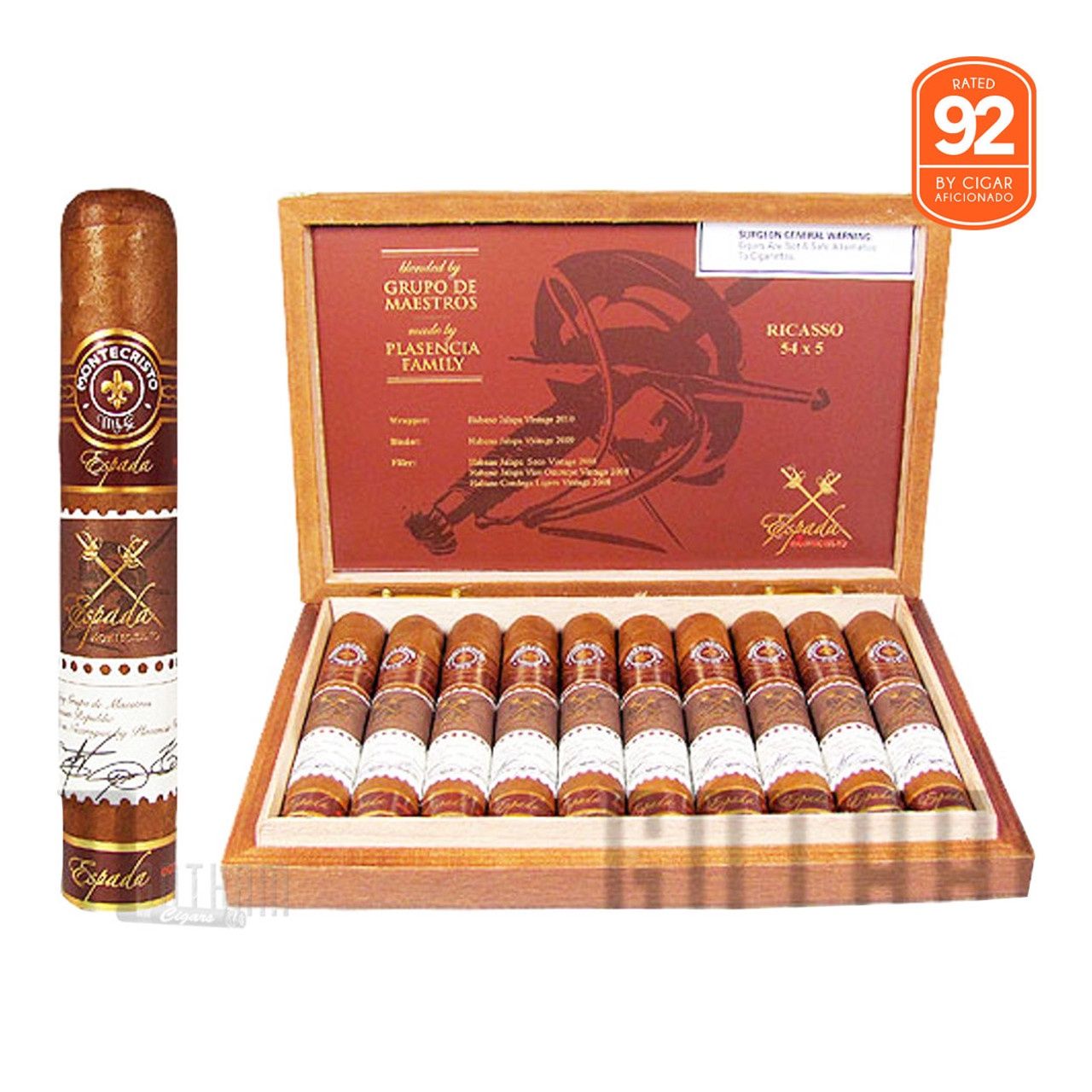 Montecristo espada ricasso