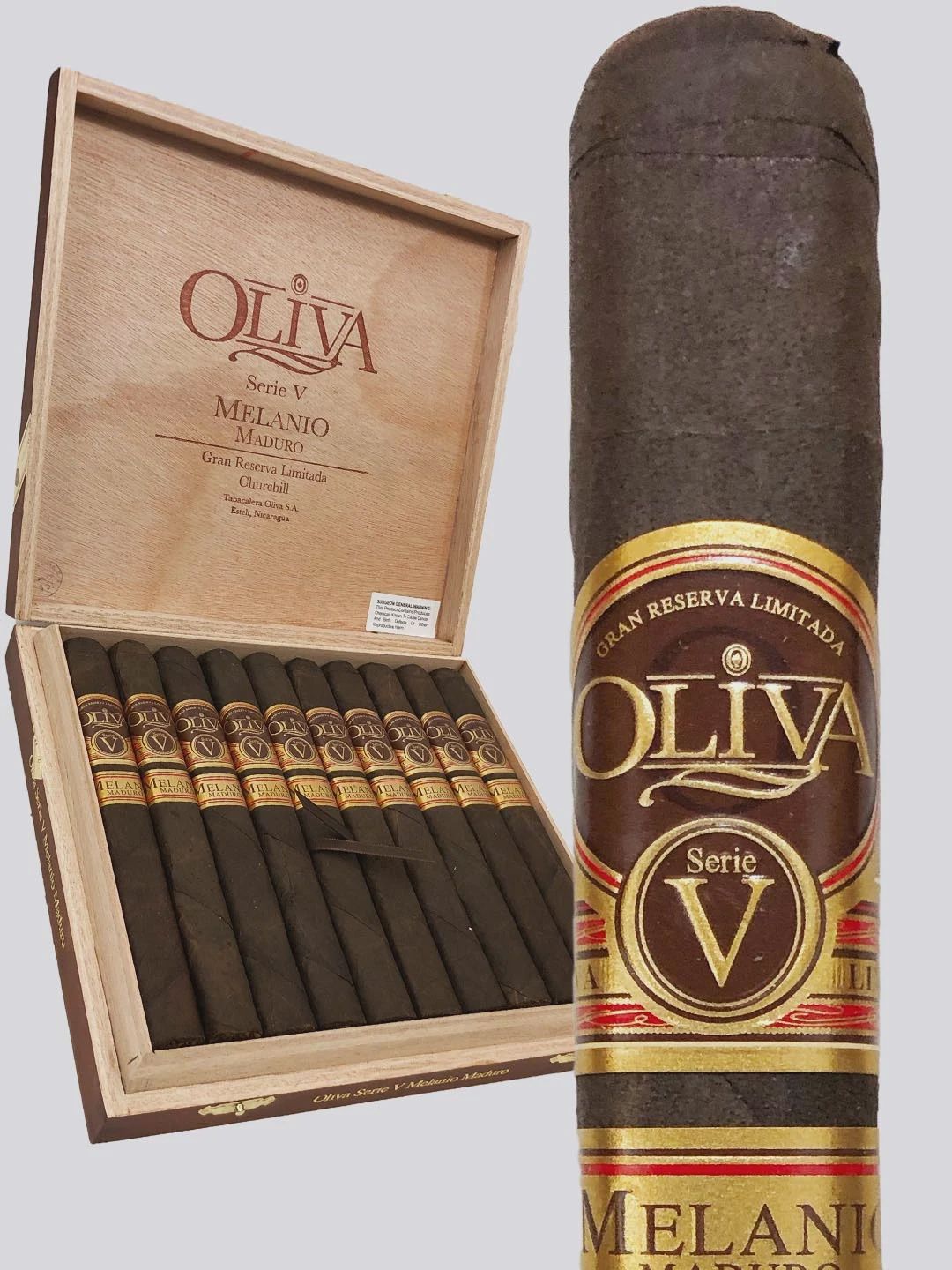 Oliva Serie &#39;V&#39; Melanio Maduro Churchill (7.0&quot;x50)