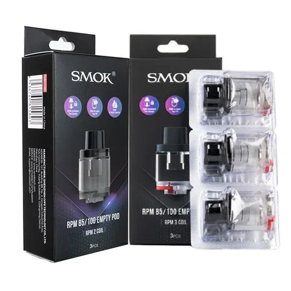 SMOK ROM 85/100 Empty Pod 3 pack
