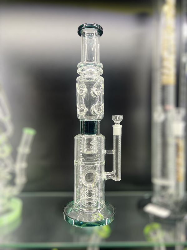 16&quot; Dual-Chamber Percolator Water Pipe
