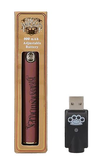 brass knuckles battery