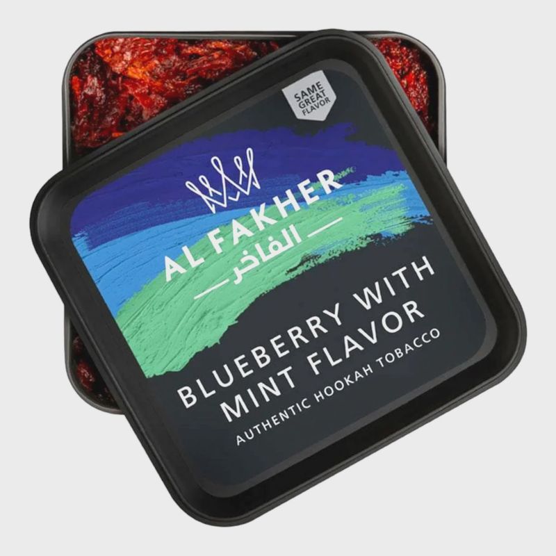 Al Fakher Blueberry Mint Shisha Tobacco 250g