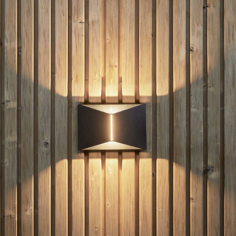 X-Wall Black wandlamp 