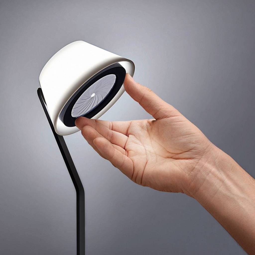 Lei lettura vloerlamp - Black Phantom 