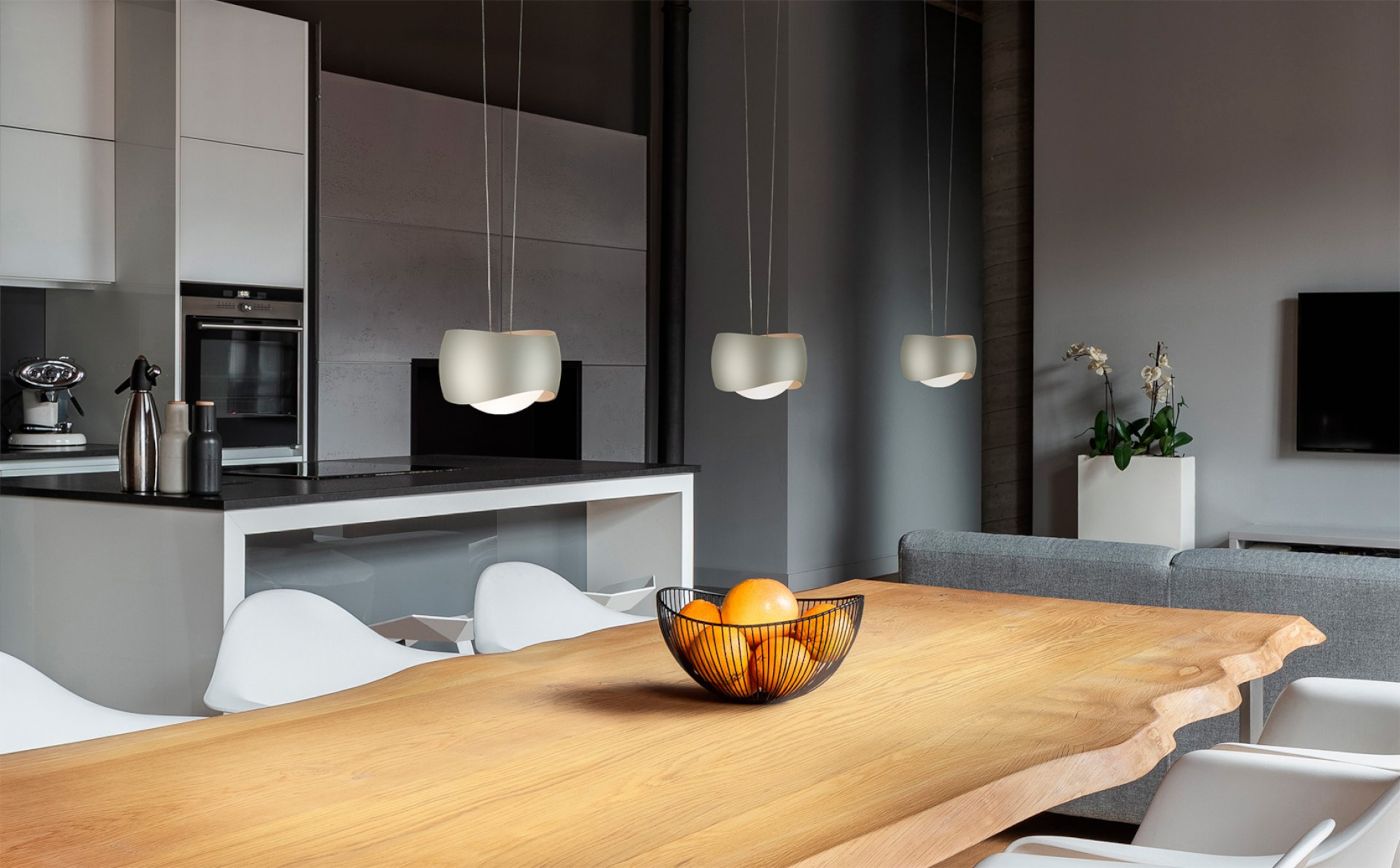 Curved 3 hanglamp 