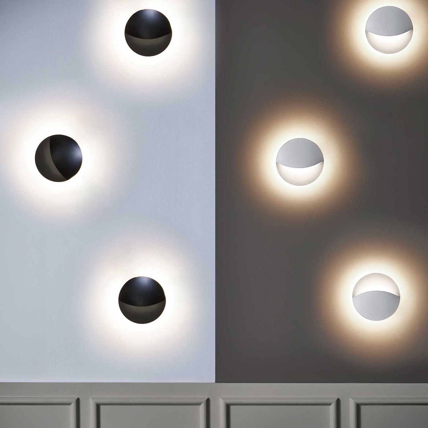 Smiley wandlamp  