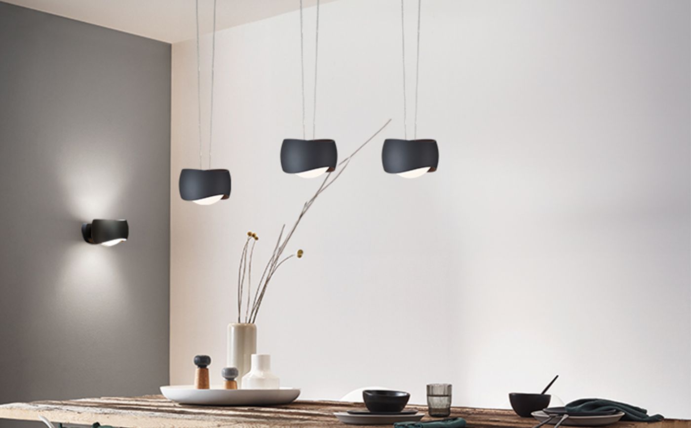 Curved 3 hanglamp 
