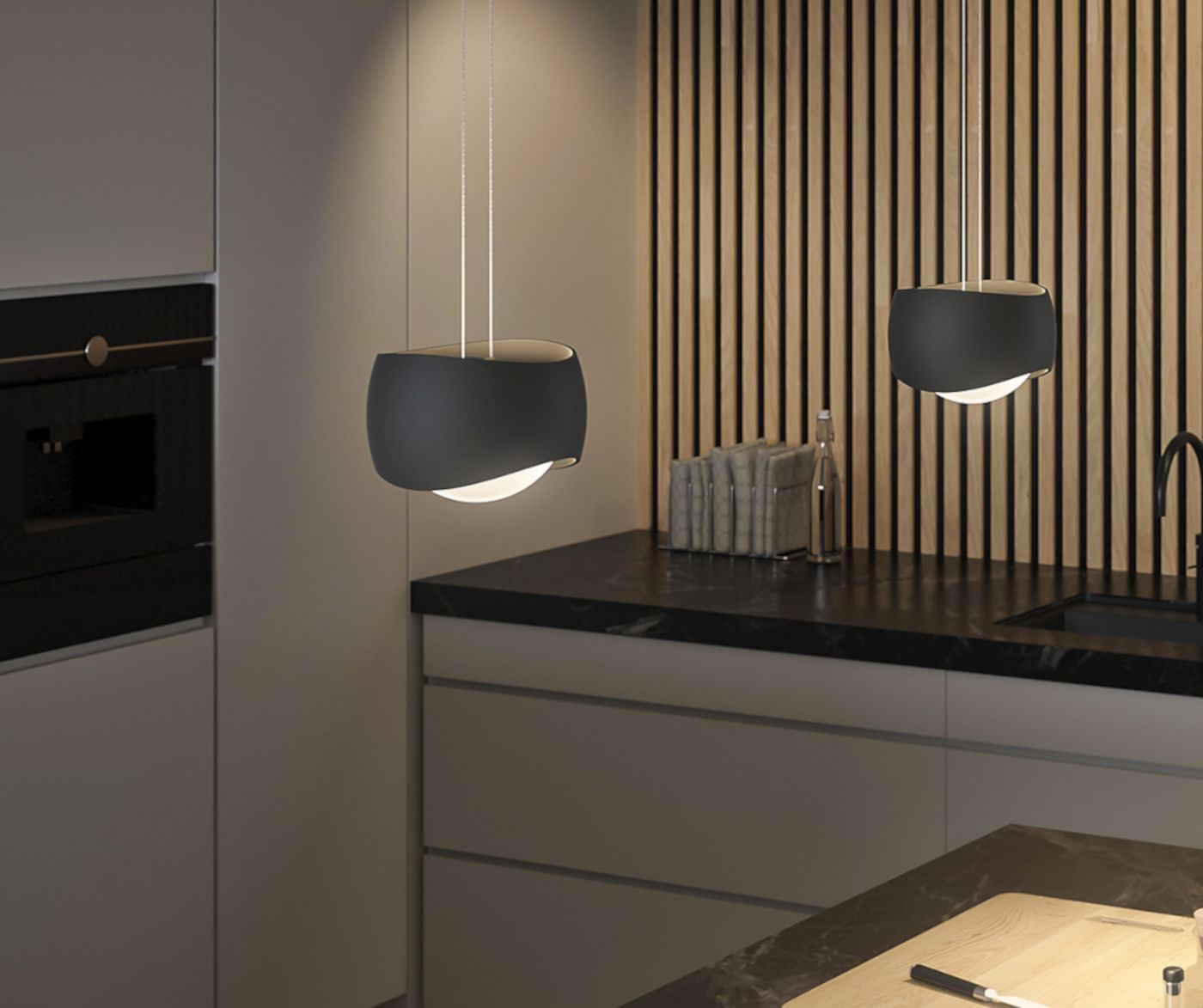 Curved 2 hanglamp