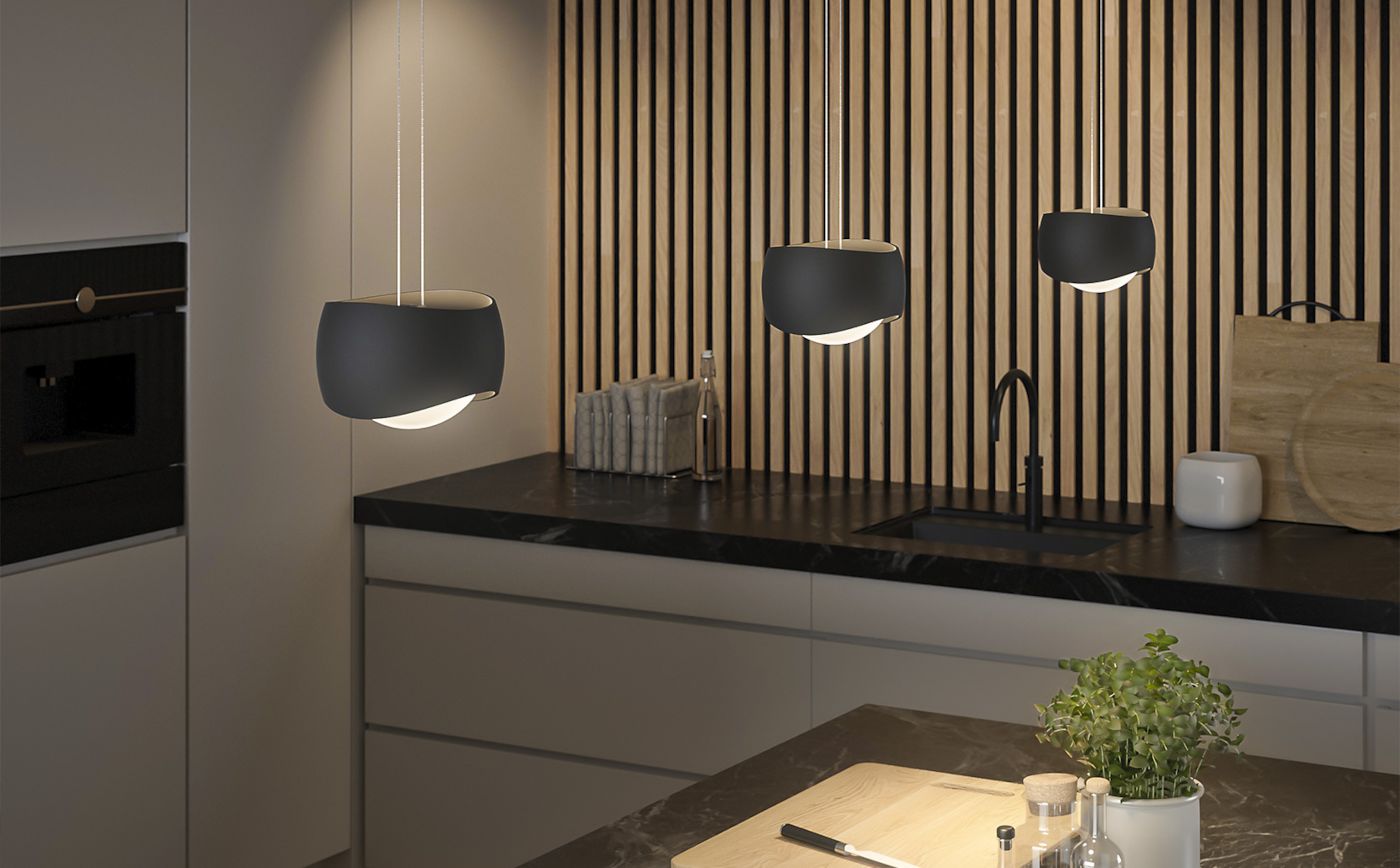 Curved 3 hanglamp 