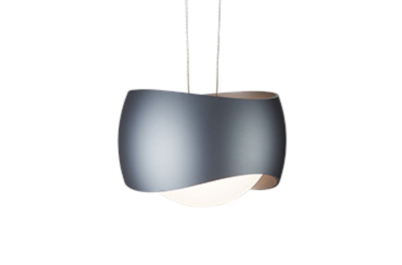 Curved hanglamp