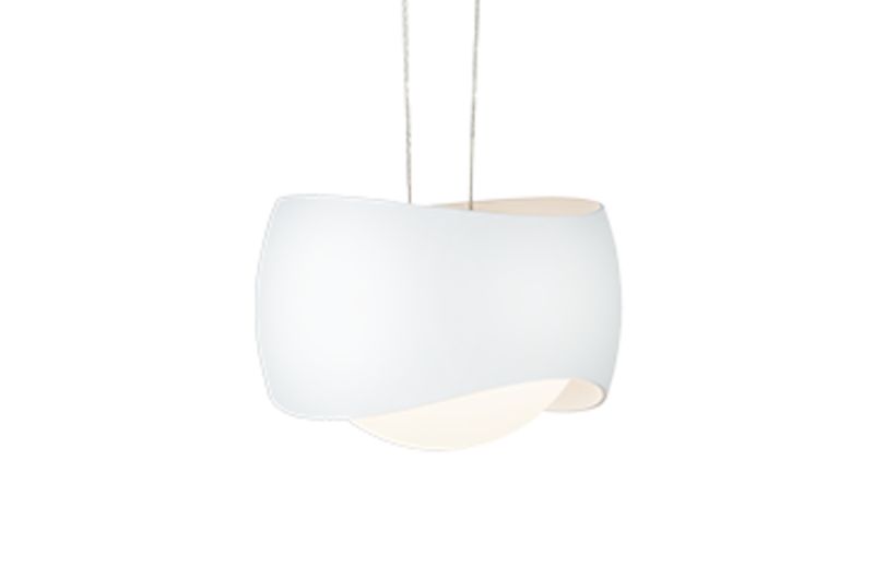 Curved hanglamp