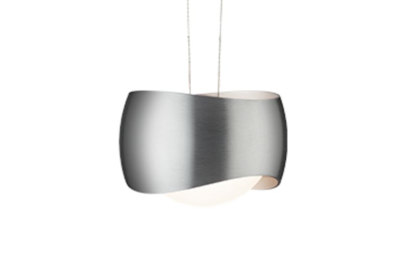Curved hanglamp