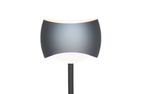 Curved vloerlamp