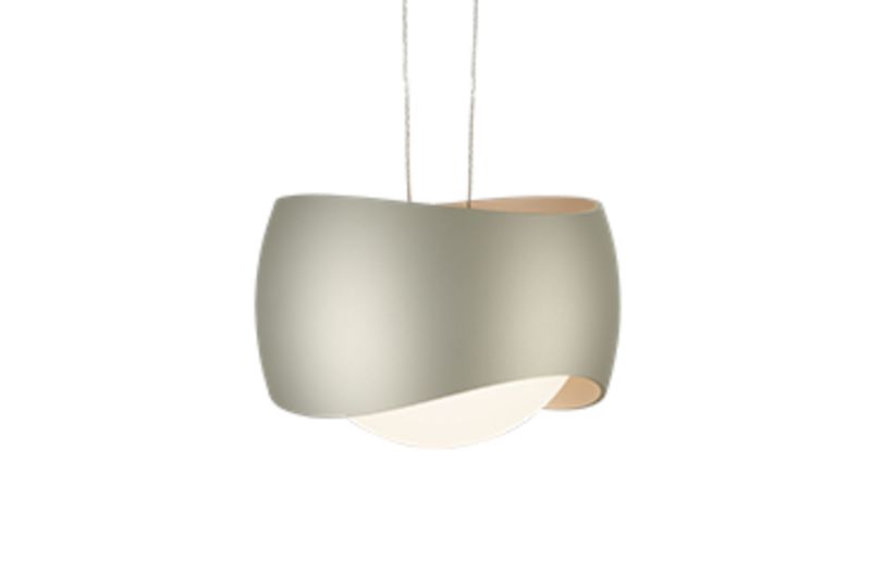 Curved hanglamp