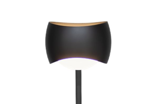 Curved vloerlamp