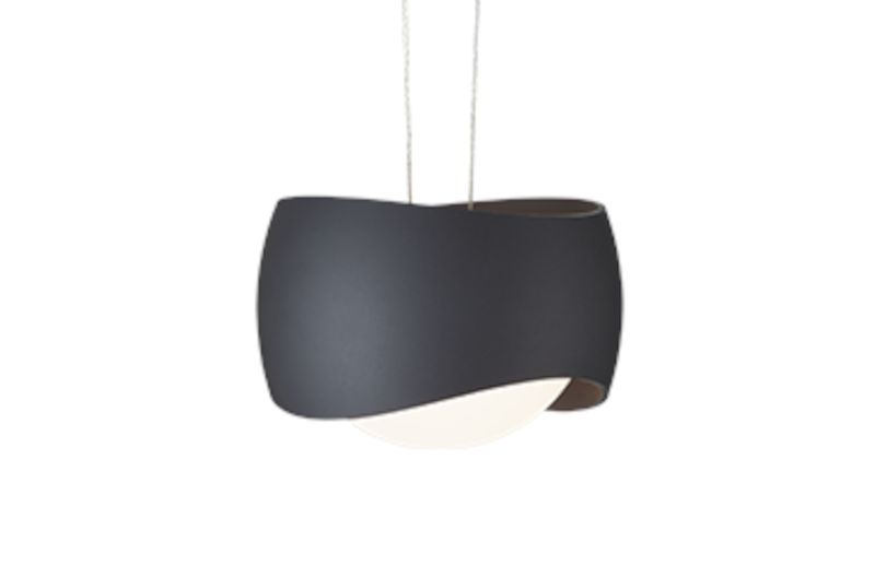 Curved hanglamp