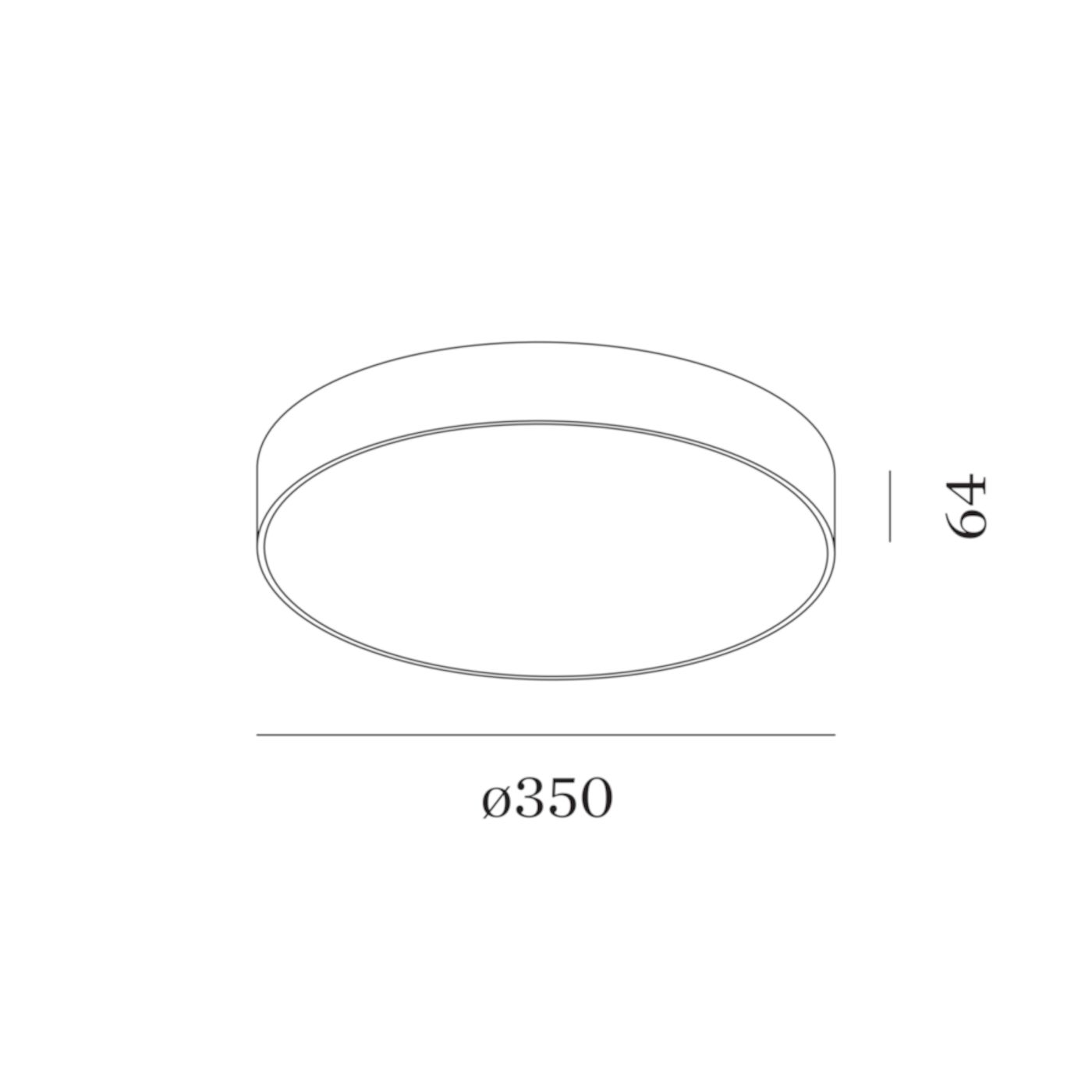Roby IP44 3.5 wand-plafondlamp 
