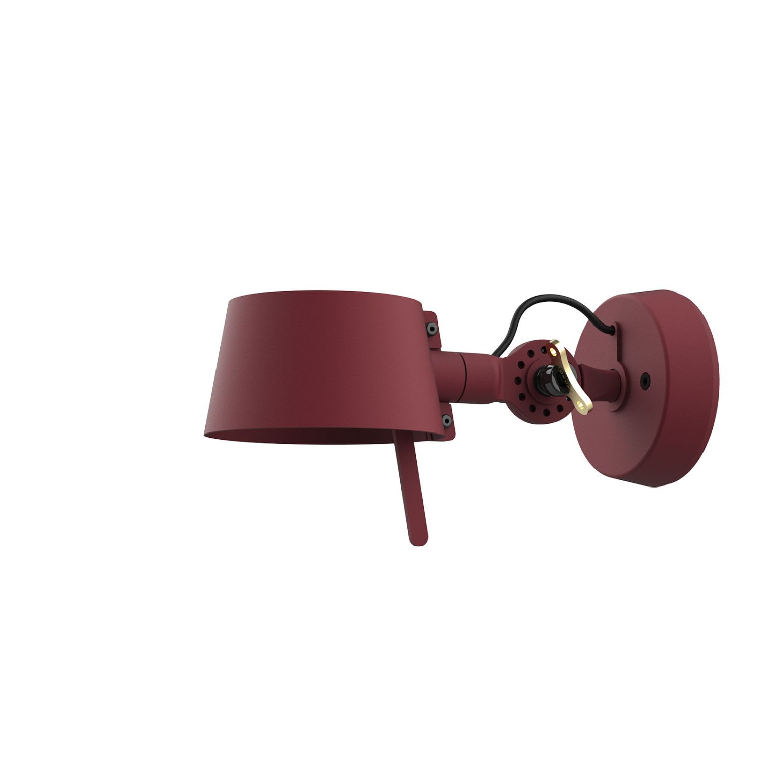 Bolt 10 Wall. Burgundy Red