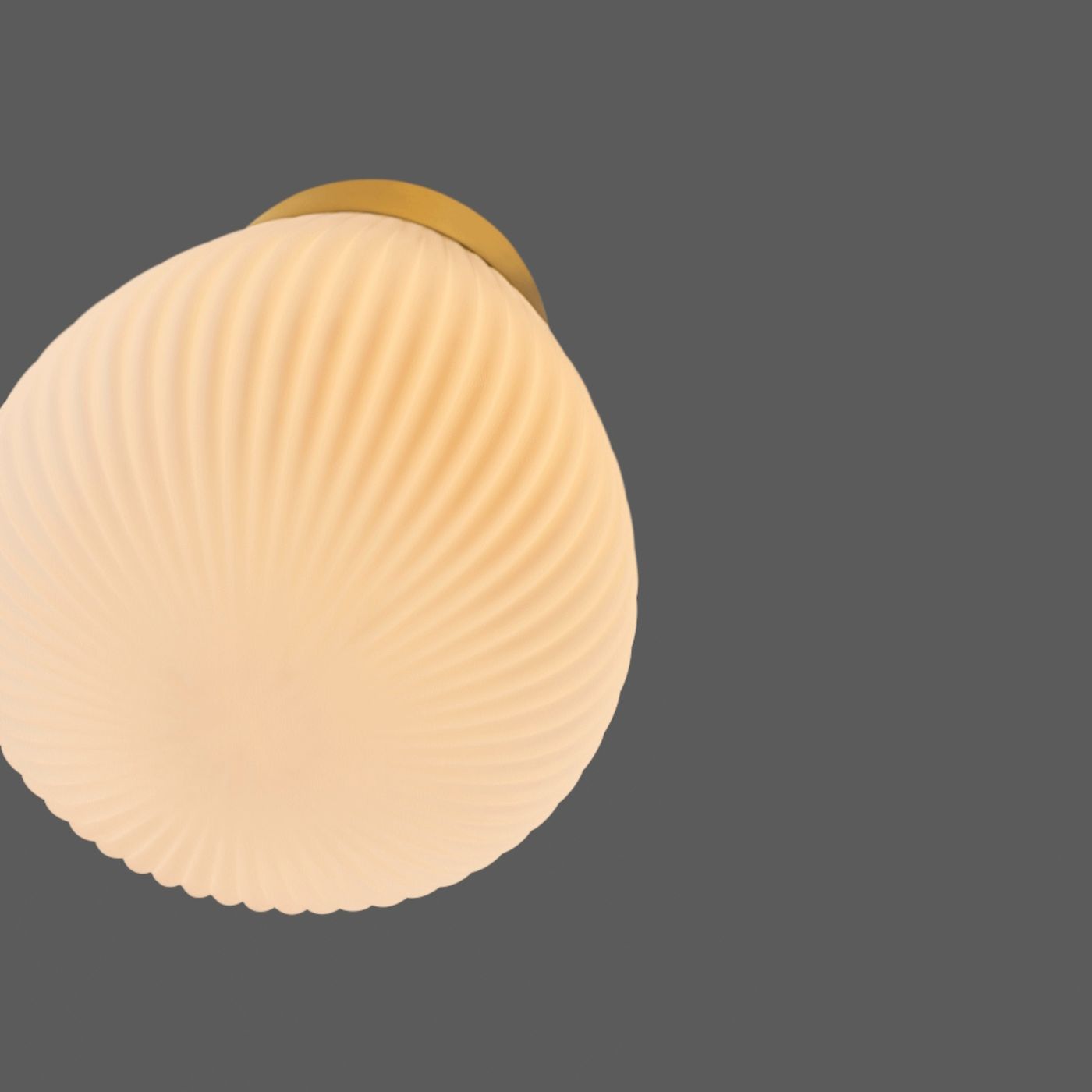 plissee D plafondlamp