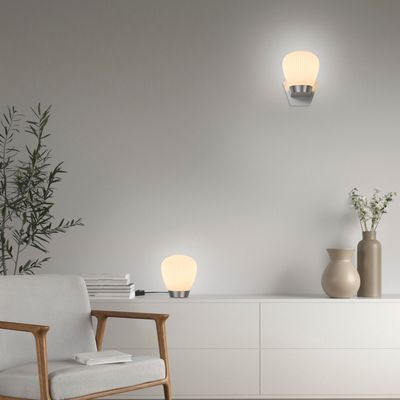 plissee W wandlamp