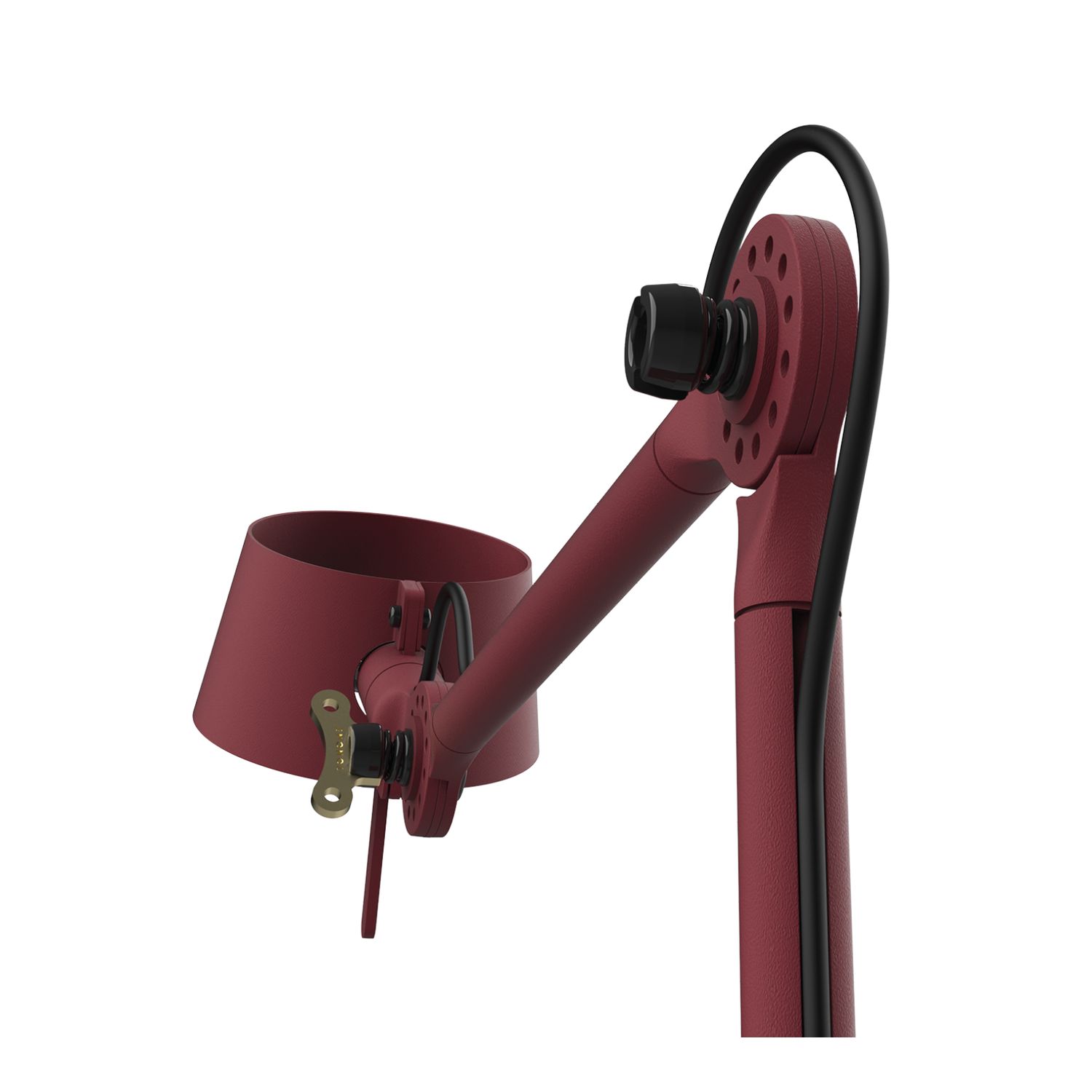 Bolt 10 Desk Burgundy Red
