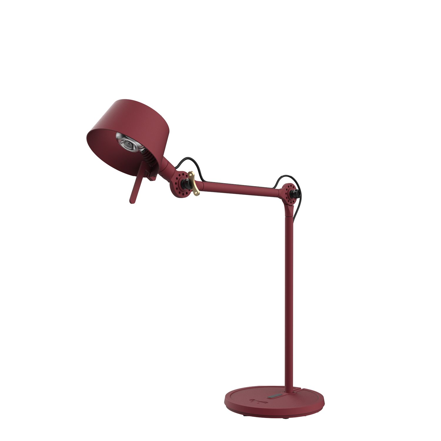 Bolt 10 Desk Burgundy Red