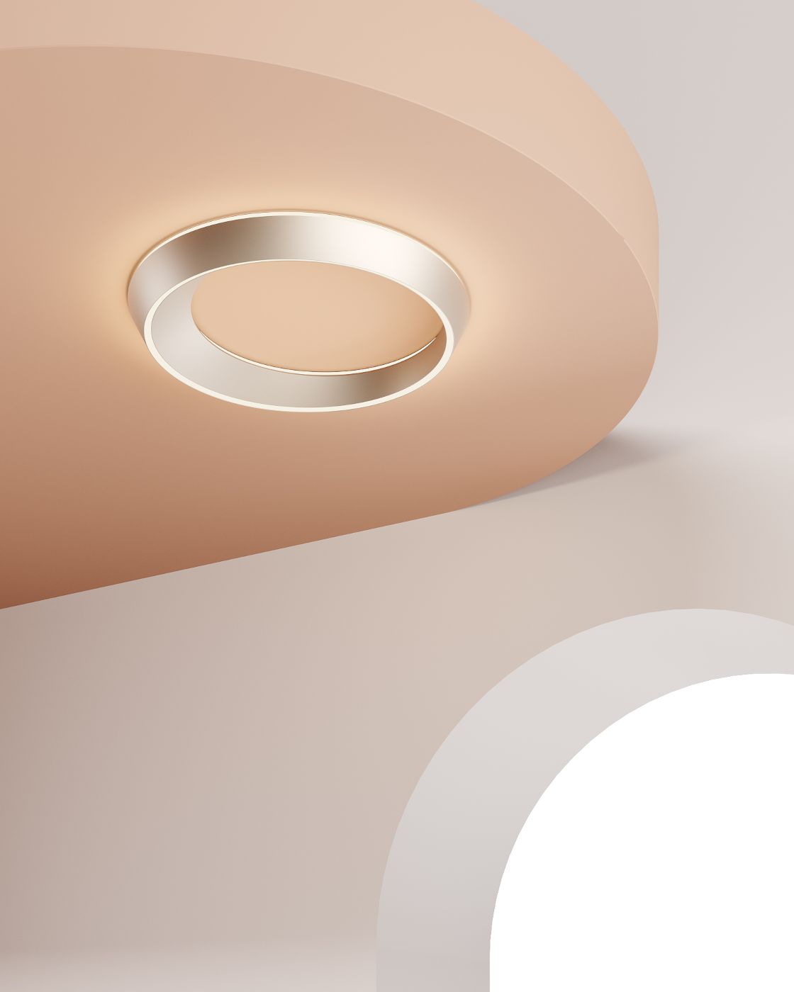 Tidal plafondlamp 45