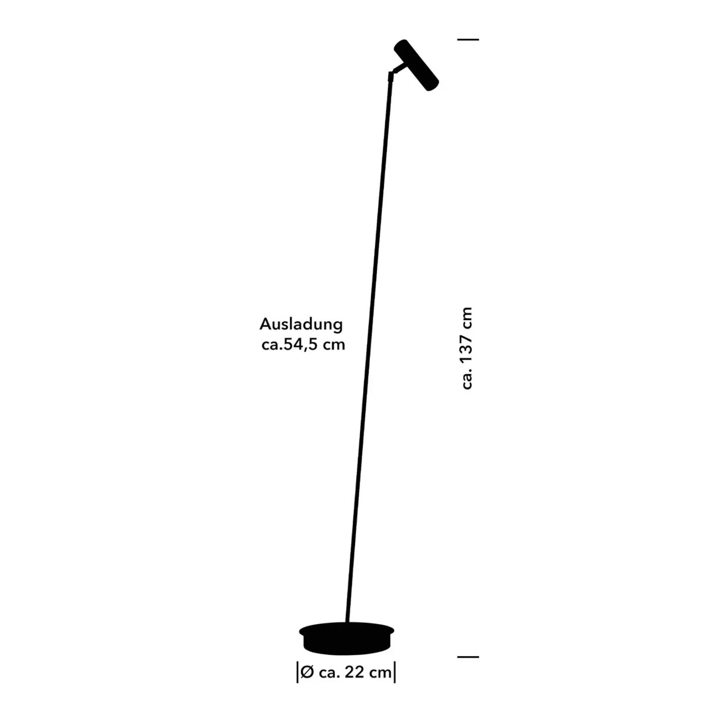 Tom Pro led vloerlamp 