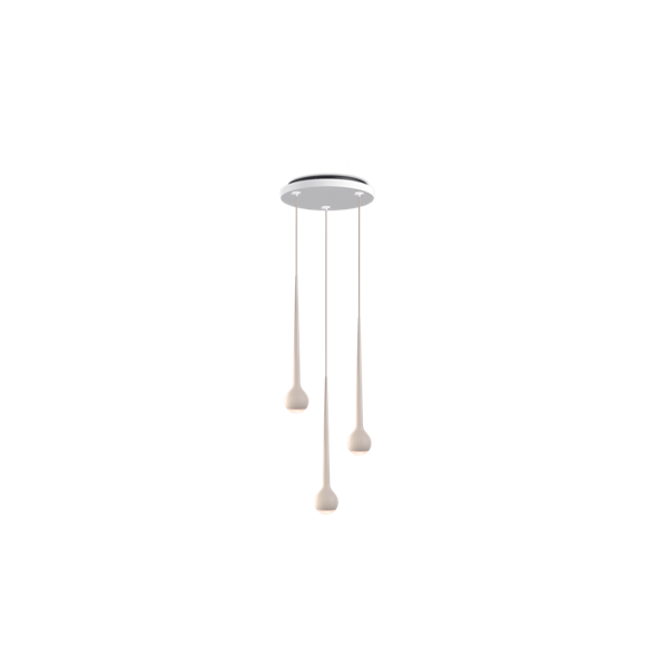Falling Sun Chandelier 3 voudig hanglamp
