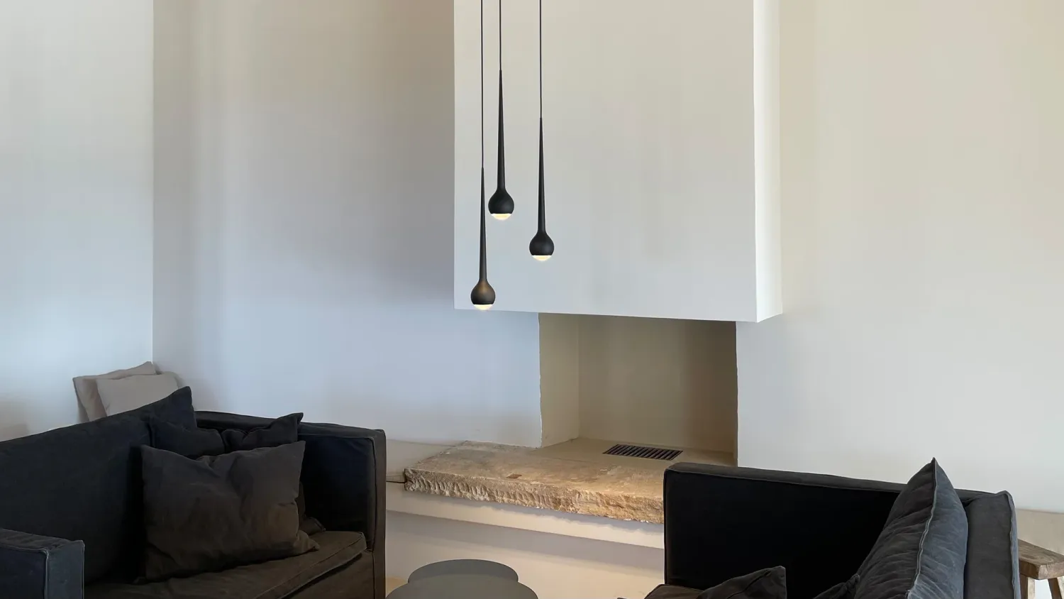 Falling Sun Chandelier 3 voudig hanglamp