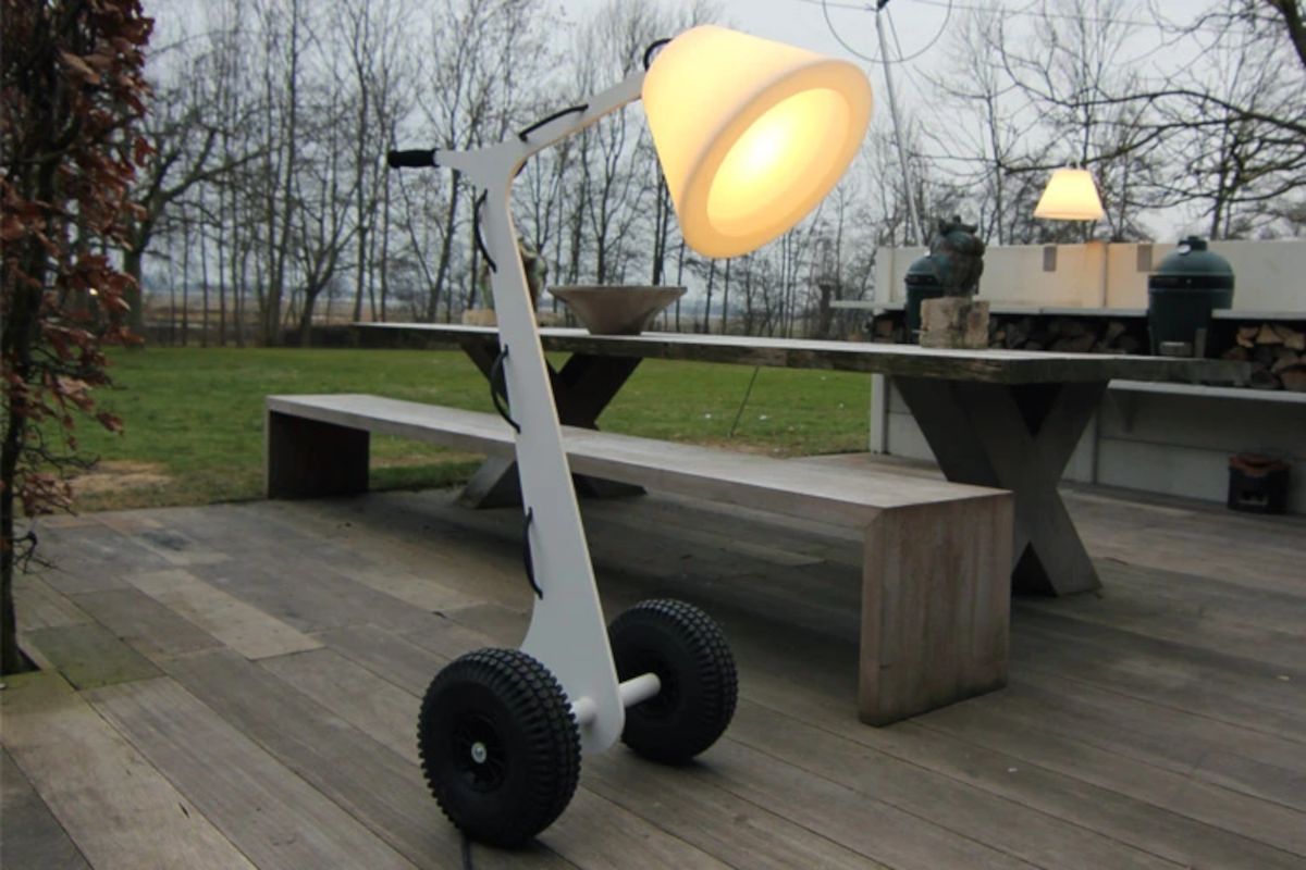 Trolley vloerlamp