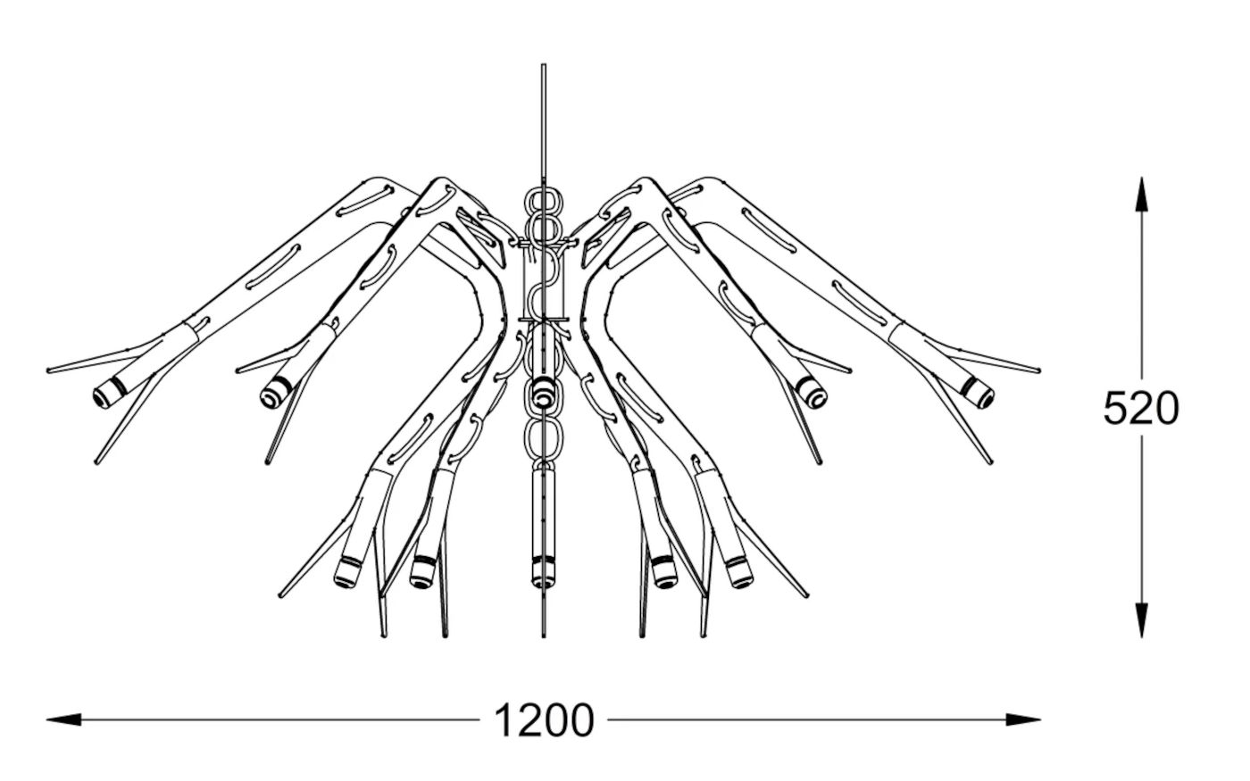 Daddy Longlegs Small hanglamp 