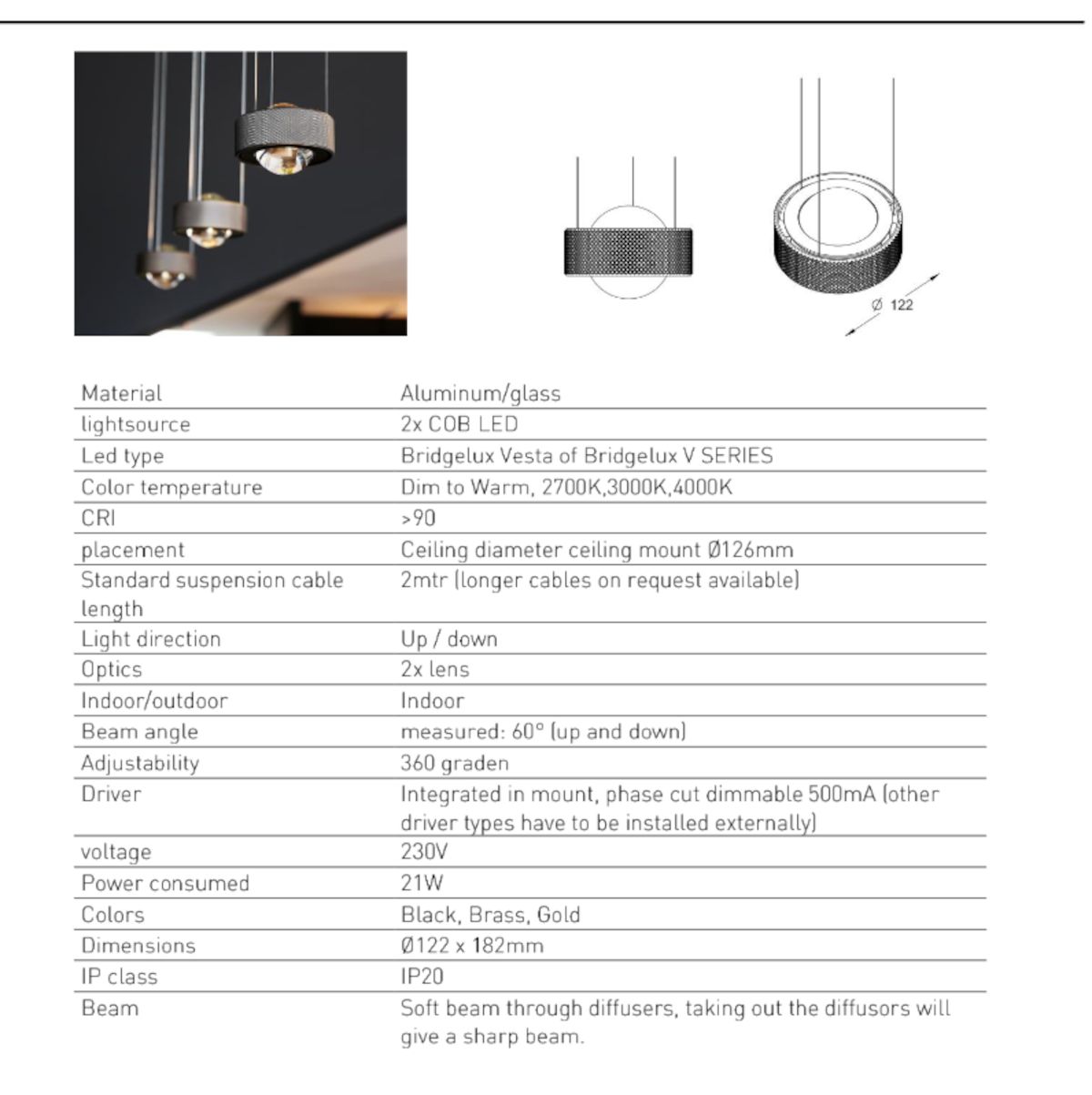 Orb hanglamp