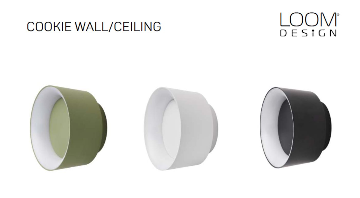 Cookie wandlamp / plafondlamp
