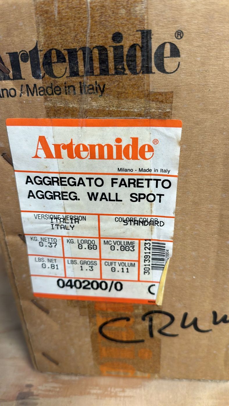 Aggregato Faretto. Magazijnopruiming