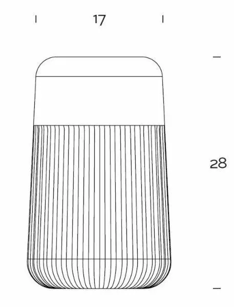 Koho portable tafellamp. Magazijnoruiming
